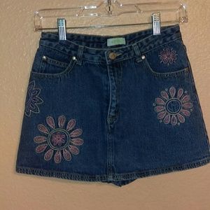 Circo denim skort